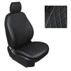 Авточехлы для Ford Mondeo V, 2014-2019, Ромб , экокожа, набор 7327595 - фото 104414