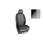 Авточехлы для Hyundai Tucson III, 2015-н.в, Ромб, серый , экокожа, набор 7327626 - фото 104439