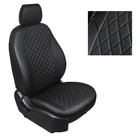 Авточехлы для Mitsubishi Outlander III rest, 2019-н.в, Ромб , экокожа, набор 7327713 - фото 104512