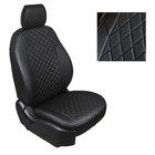 Авточехлы для Nissan Almera Classic, 2006-2013, Ромб , экокожа, набор 7327728 - фото 104524