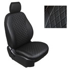 Авточехлы для Nissan X-Trail, (T30), 2000-2007, Ромб , экокожа, набор 7327735 - фото 104530