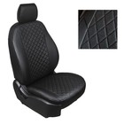 Авточехлы для Nissan X-Trail, (T31), 2007-2014, Ромб , экокожа, набор 7327737 - фото 104532