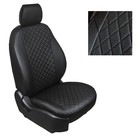 Авточехлы для Toyota RAV 4, V, 2018-н.в, Ромб , экокожа, набор 7327815 - фото 104596