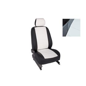 Авточехлы для УАЗ Patriot Limited, 2015-н.в, белый , экокожа, набор 7327817