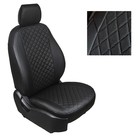 Авточехлы для Volkswagen Tiguan II, (trend), 2017-н.в, Ромб , экокожа, набор 7327835 - фото 104613