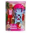 Кукла Барби «Спасатель на пляже с вышкой, собакой и аксессуарами» - фото 127267867