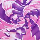 Бумага упаковочная глянцевая, двусторонняя "Лабиринт", розовый, 50 х 70 см 7101214