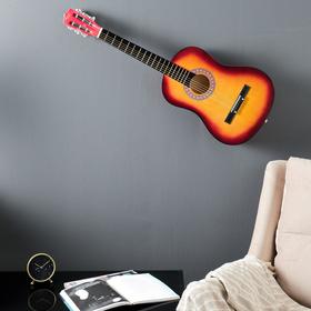 Сувенирная гитара для интерьера, санберст