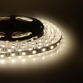 Светодиодная лента Apeyron 12В, SMD5050, 5 м, IP20, 14.4Вт/м, 60 LED/м, 700Лм/м, ДН. БЕЛЫЙ