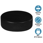Шайба хоккейная VEGUM Junior, арт. 270 3640, диаметр 60 мм, высота 20 мм, вес 85-90 г, резина - фото 7158738