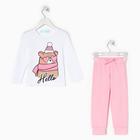 Пижама детская KAFTAN "Hello" р.34 (122-128) - фото 799999101