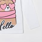 Пижама детская KAFTAN "Hello" р.34 (122-128) - фото 799999103