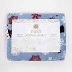 Плед 100х150см, корал-флис - фото 799999351