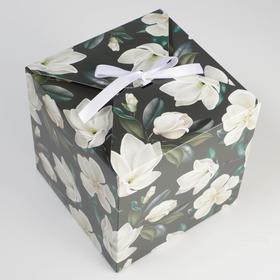 Коробка складная «Жасмин», 18 × 18 × 18 см - фото 9151633