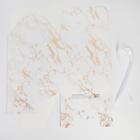 Коробка складная «Мрамор», 18 × 18 × 18 см - фото 799978529