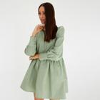 Платье женское MIST р. 42, оливковый - фото 800000032