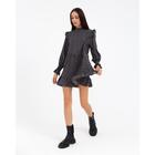 Платье женское MIST р. 46, черный - фото 800000465