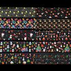 Набор переводной фольги для дизайна ногтей «Новогоднее ассорти», 4 × 50 см, 10 шт - фото 800003262