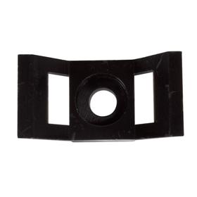 Площадка для крепления стяжки REXANT (ПС-2) 29x15 мм, черная, упаковка 100 шт.