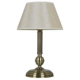 Настольная лампа YORK, 1x40Вт E27, цвет бронза