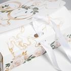 Коробка складная подарочная «8 марта, золото», 16.5 × 12.5 × 5 см 7120101