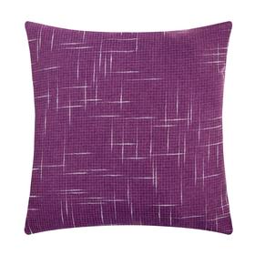 Чехол на подушку Этель "Классика", цв.фиолетовый, 43*43 см, 100% п/э