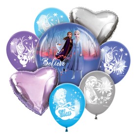 Набор воздушных шаров "Эльза и Анна", Холодное Сердце