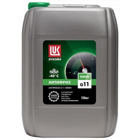 Антифриз Лукойл G11 Green, канистра, 10 кг 7361217