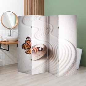 Ширма "Бабочка. Декор 3", двухсторонняя, 200 × 160 см