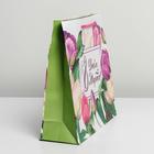 Пакет ламинированный горизонтальный «С днём 8 марта», ML 25 × 21 × 8 см 6631887