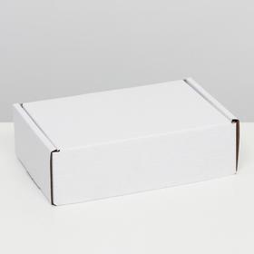 Коробка самосборная "Почтовая", белая, 26 х 17 х 8 см,