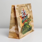 Пакет ламинированный горизонтальный «Танк», L 40 × 31 × 11.5 см 6631936