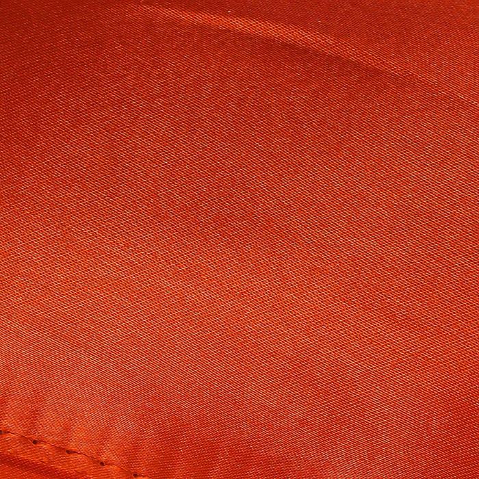Ткань атлас цвет рыже-коричневый, ширина 150 см - фото 3237222