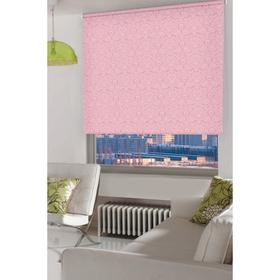 Рулонная штора «Имани», цвет розовый, 115х160 см