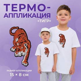 {{photo.Alt || photo.Description || 'Термоаппликация «Тигр», 15 × 8 см, цвет оранжевый'}}
