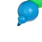 Набор маркеров-тестовыделителей фигурных скошенных 6 цветов, "Мячики", 5 мм - фото 800061427