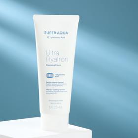 Крем для лица MISSHA Super Aqua Ultra Hyalron Cleansing Cream, очищающий, 200 мл