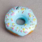 Копилка "Пончик", голубая, керамика, 17х7 см - фото 6767848