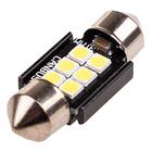 Лампа светодиодная T11 (C5W), 12V, 6 SMD диодов, 1-конт, 31мм, с обманкой, белая, SKYWAY, S08201438 - фото 7042149