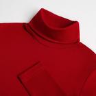 Водолазка женская MINAKU: Basic line, цвет красный, размер 44 - фото 14420