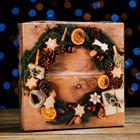 Коробочка для печенья "Счастья в новом году!", 15 х 15 х 3 см 7068175