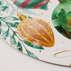 Подложка под торт усиленная «С новым годом», 26 см, 2 мм 6974430