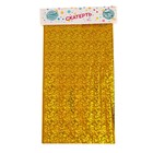 Скатерть «Голография» сердца, 137×183 см, цвет золото 6961088