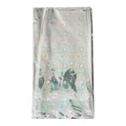 Скатерть «Голография» салют, 137×183 см, цвет серебро 6961091