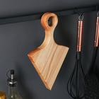 Доска для пиццы, 25х15 см, массив ясеня - фото 800137721