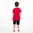 Шорты для мальчика, цвет чёрный, рост 128 см - фото 801796532