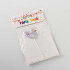 Топпер на торт«Конфетти. Сердечко», 12×5 см - фото 800138971