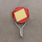 Набор крючков на липучке «Цветочек», 3 шт, цвет МИКС - фото 800139697