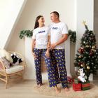 Пижама мужская новогодняя KAFTAN "Orange Tiger" р.56 - фото 800219188