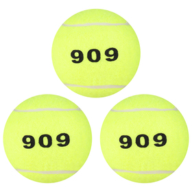 Мяч для большого тенниса № 909, тренировочный (набор 3 шт)